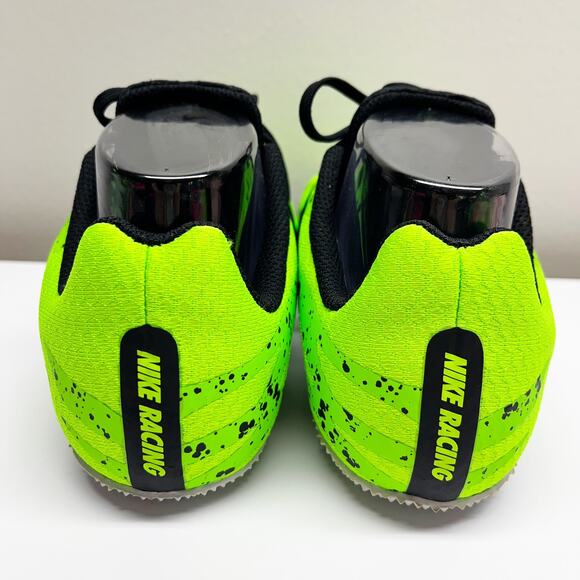 NEW Nike Zoom Rival S 9 Electric Green Track Spikes Shoes Men's 11 Women's 12.5 - Picture 5 of 6